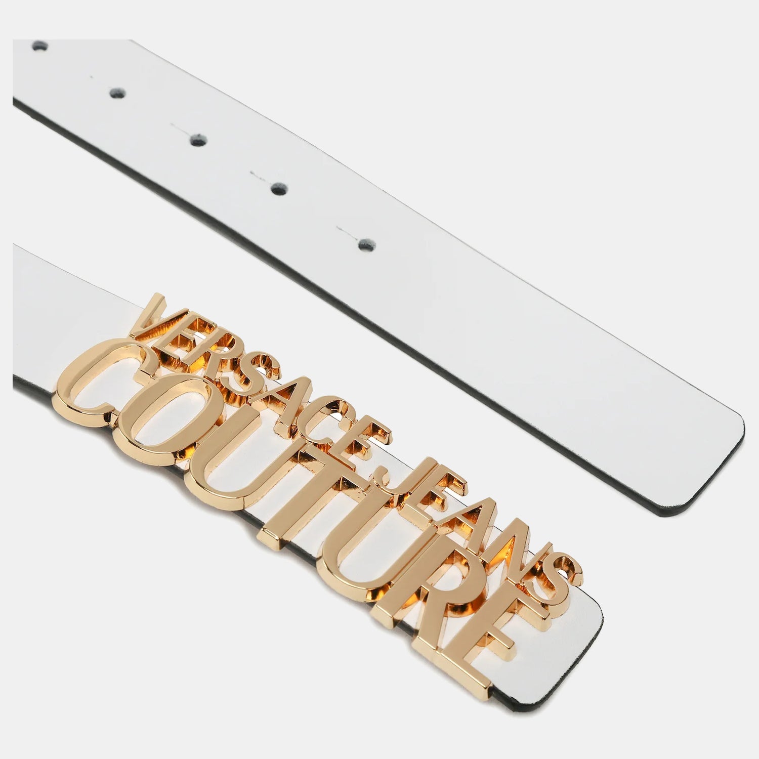 Versace Cinto Belt 74va6f09 White Branco_shot1