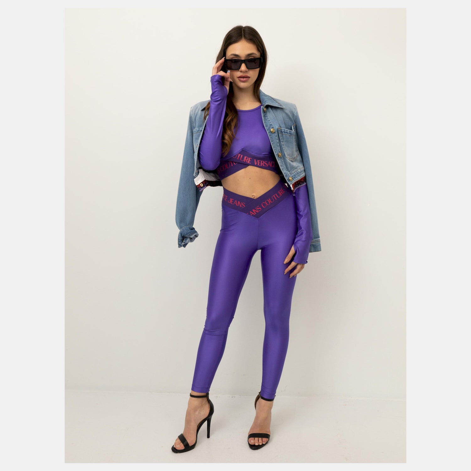 Versace Legging 74hac113 Purple Roxo_shot2