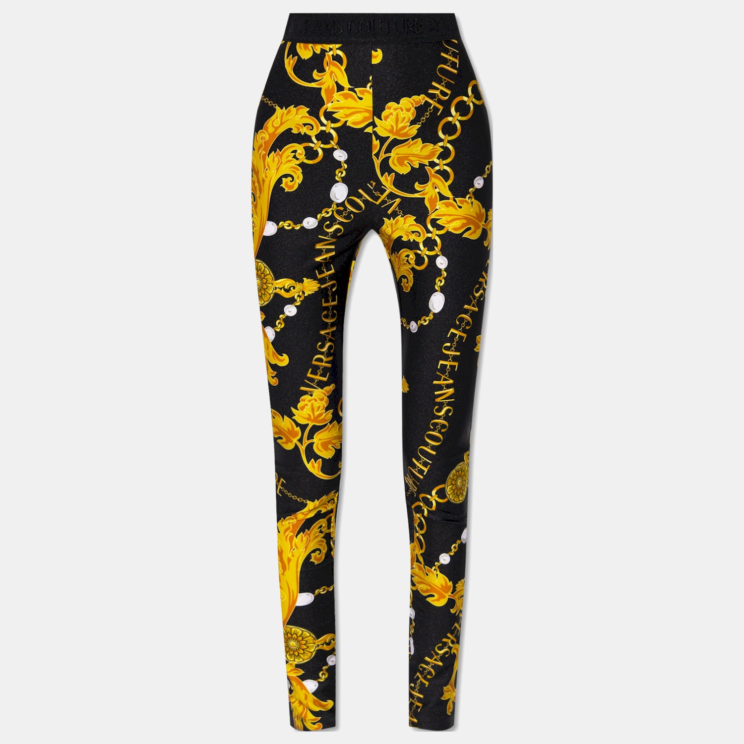 Versace Legging 75hac101 Blk Gold Preto Ouro_shot1