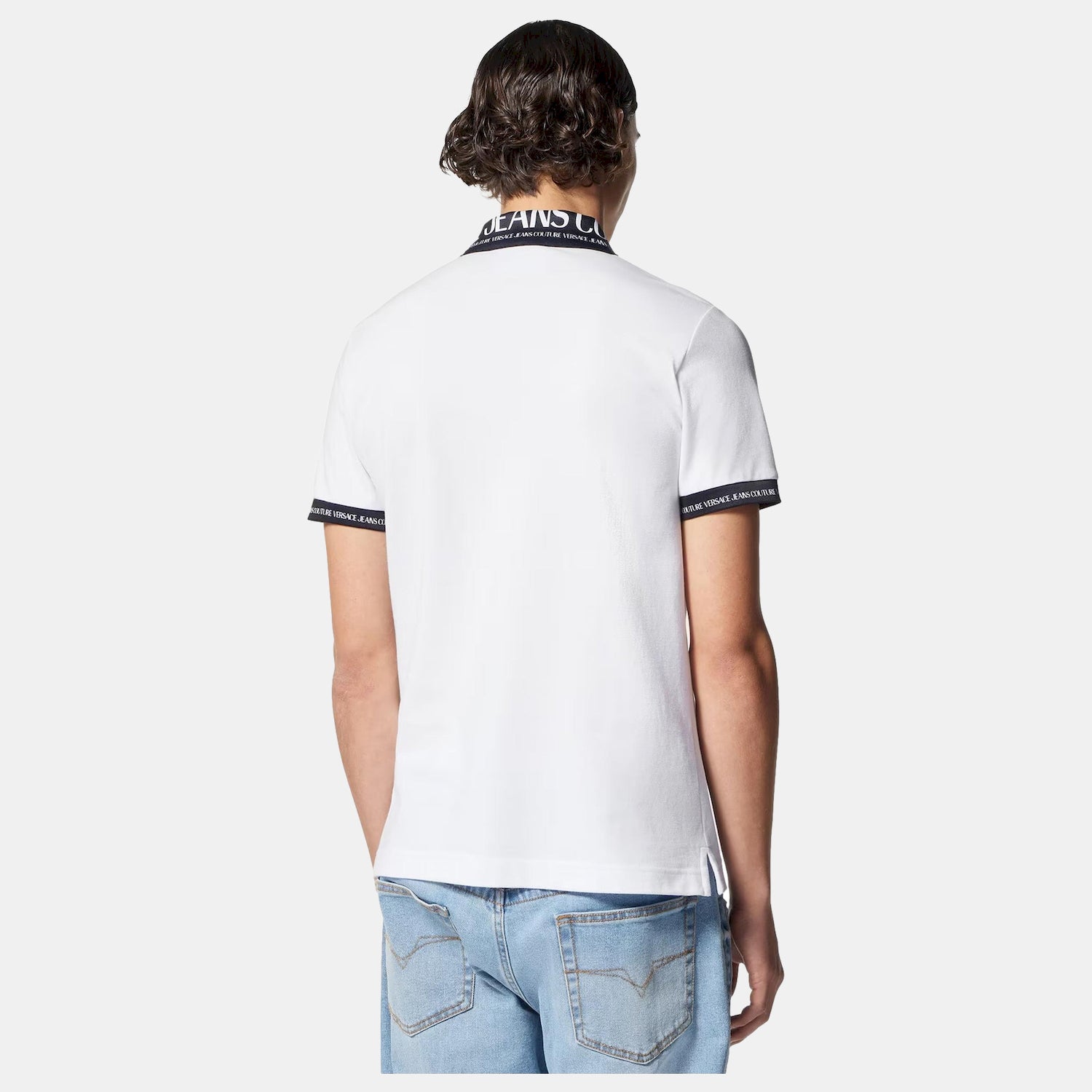 Versace Polo 74gagt02 White Branco_shot2