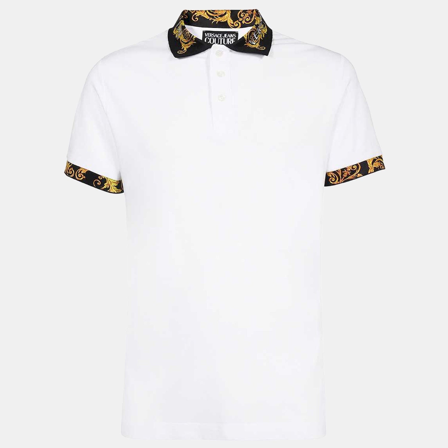 Versace Polo 74gagt18 Whi Gold Branco Dourado_shot3