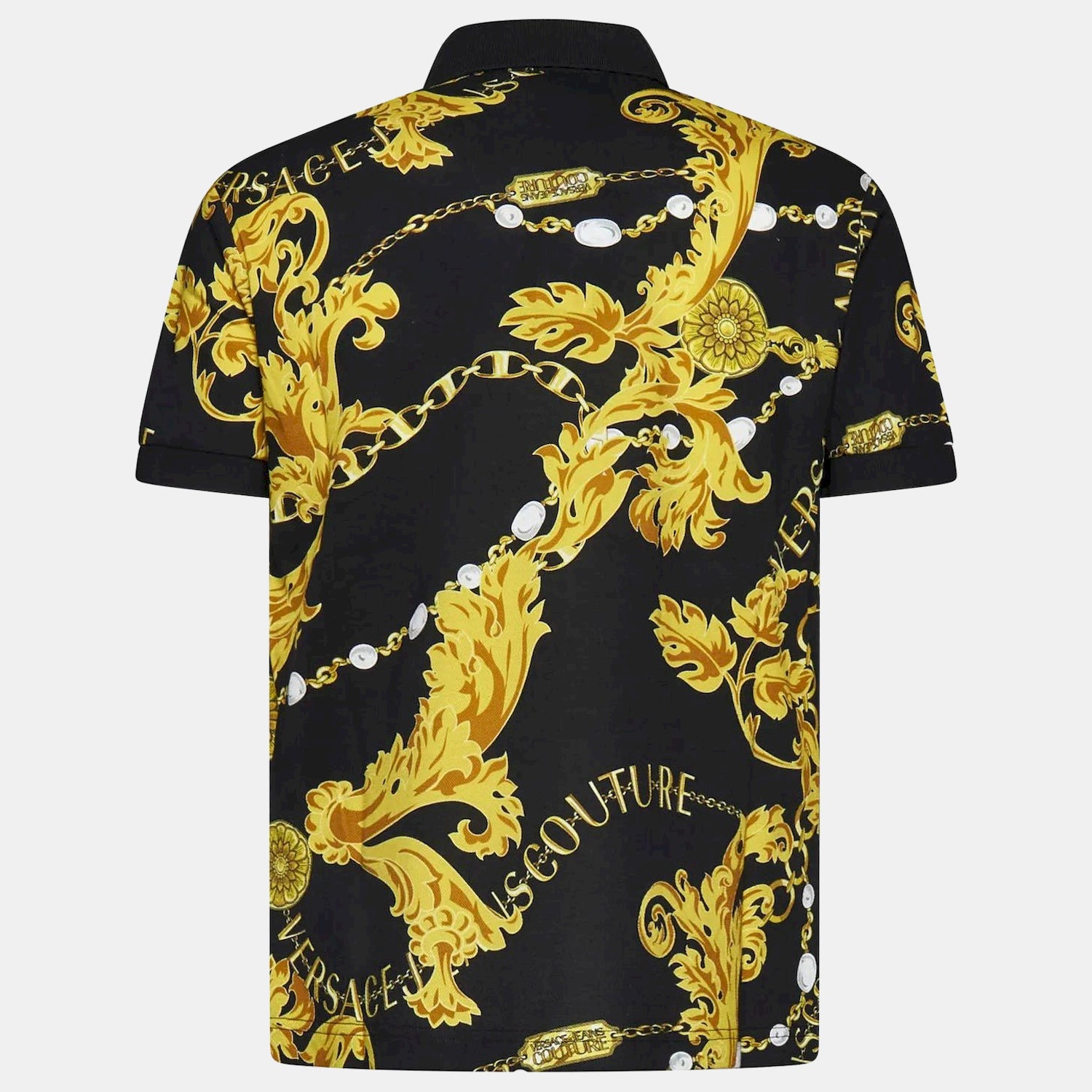 Versace Polo 75gag6s0 Blk Gold Preto Ouro_shot1