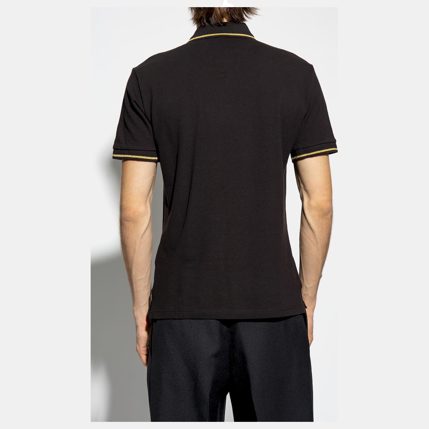 Versace Polo 75gagt06 Blk Gold Preto Ouro_shot3