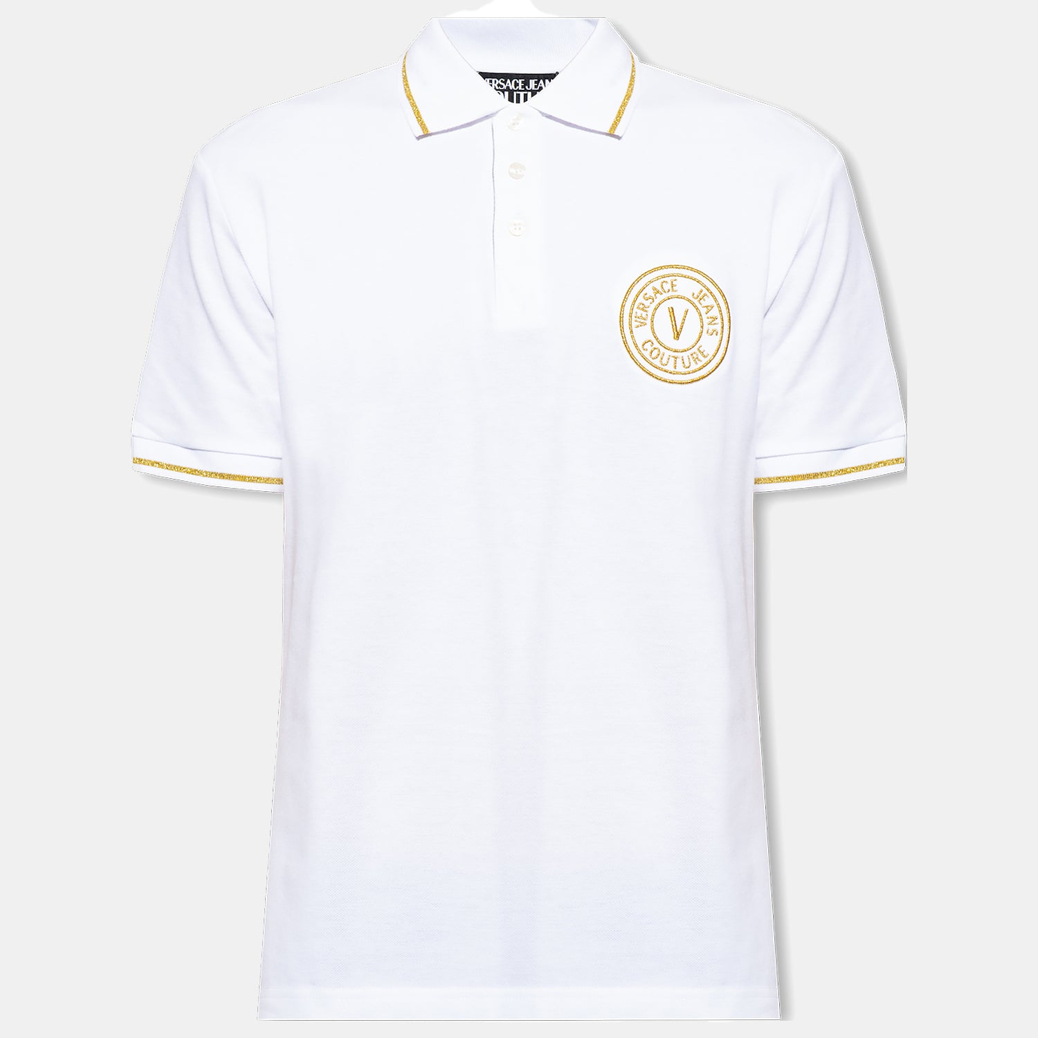 Versace Polo 75gagt06 Whi Gold Branco Dourado_shot1