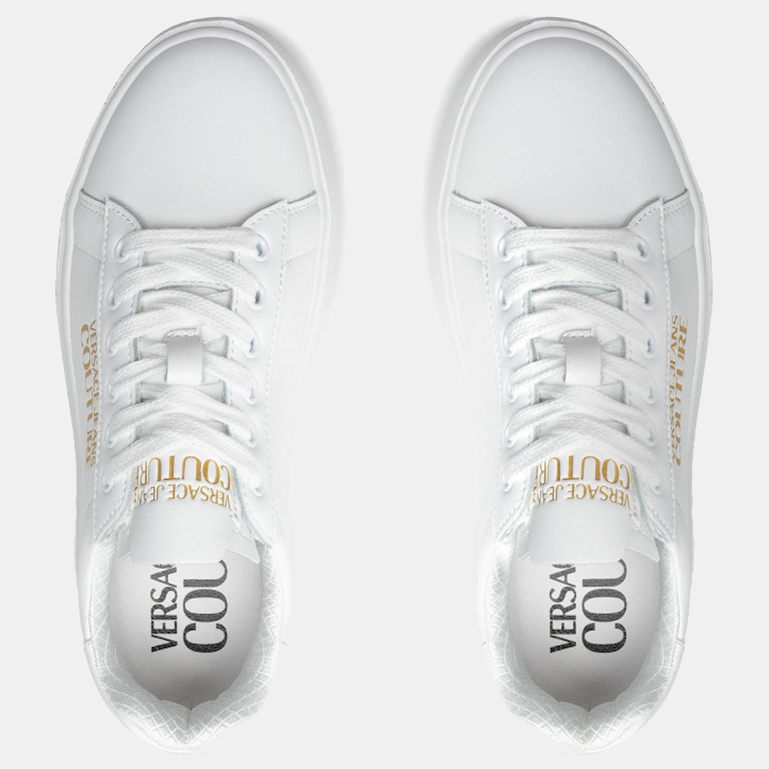 Versace Sapatilhas Sneakers Shoes 72va3sg7 White Branco_shot5