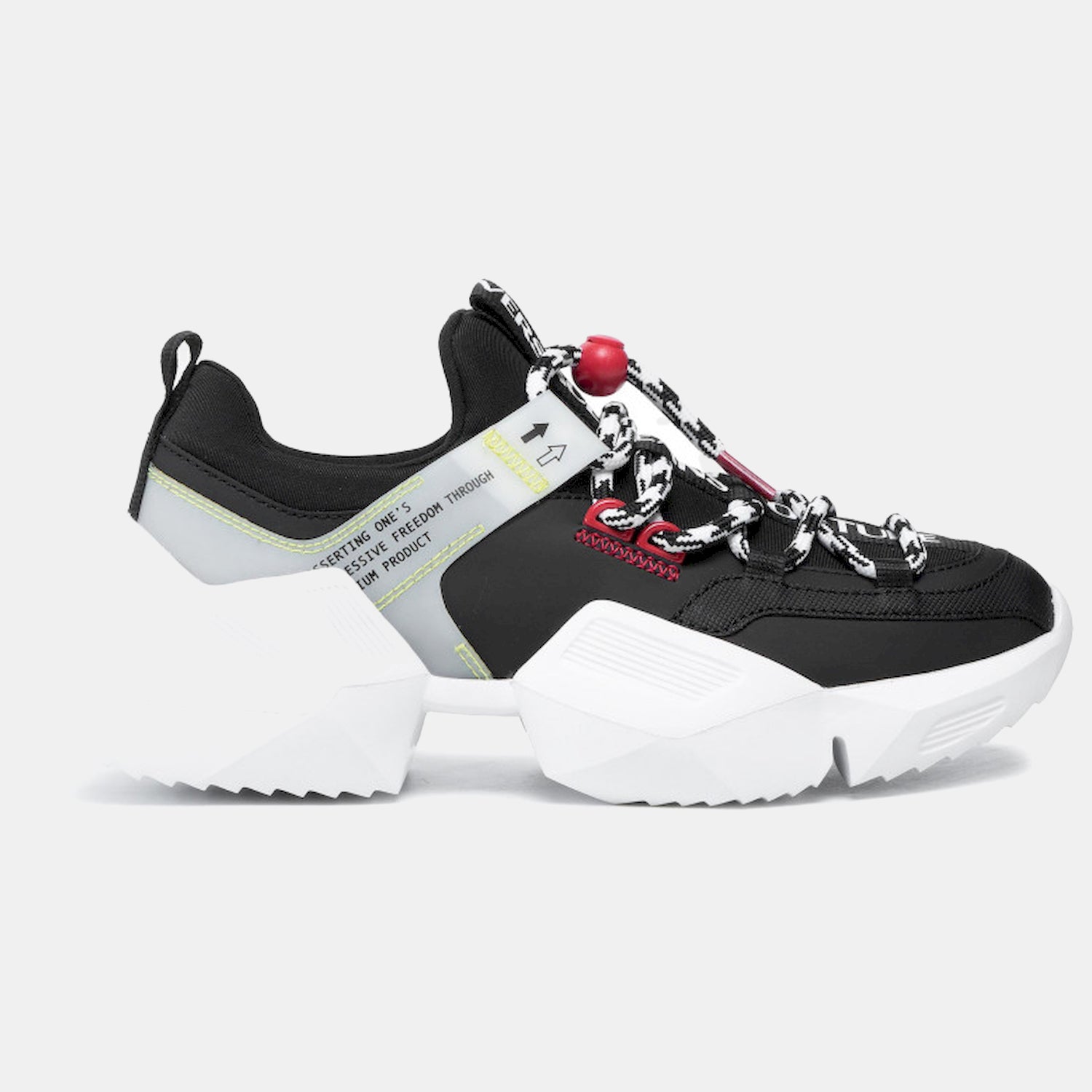 Versace Sapatilhas Sneakers Shoes 72ya3su2 Blk Gry Preto Cinza_shot3