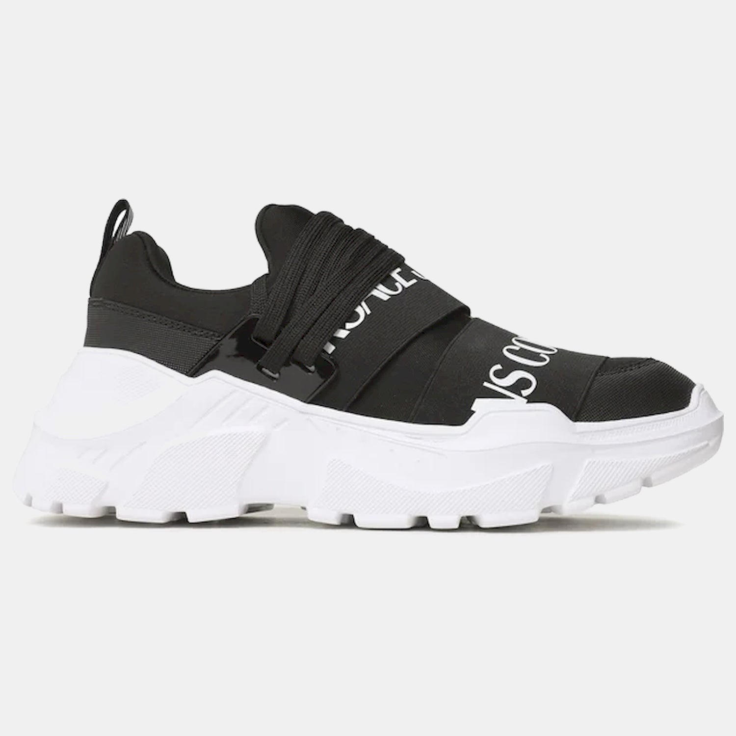 Versace Sapatilhas Sneakers Shoes 74ya3sc6 Black Preto_shot1