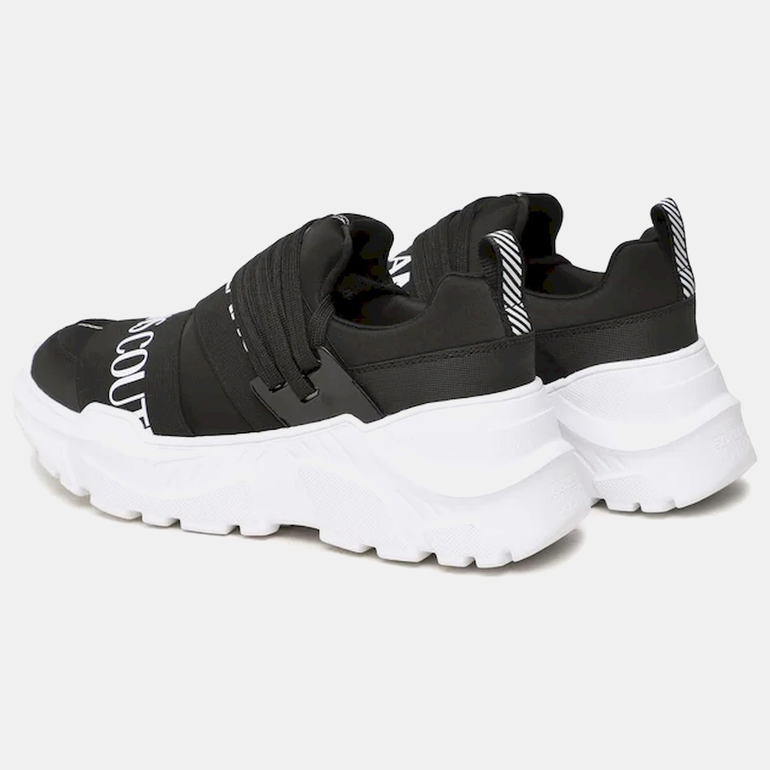 Versace Sapatilhas Sneakers Shoes 74ya3sc6 Black Preto_shot2