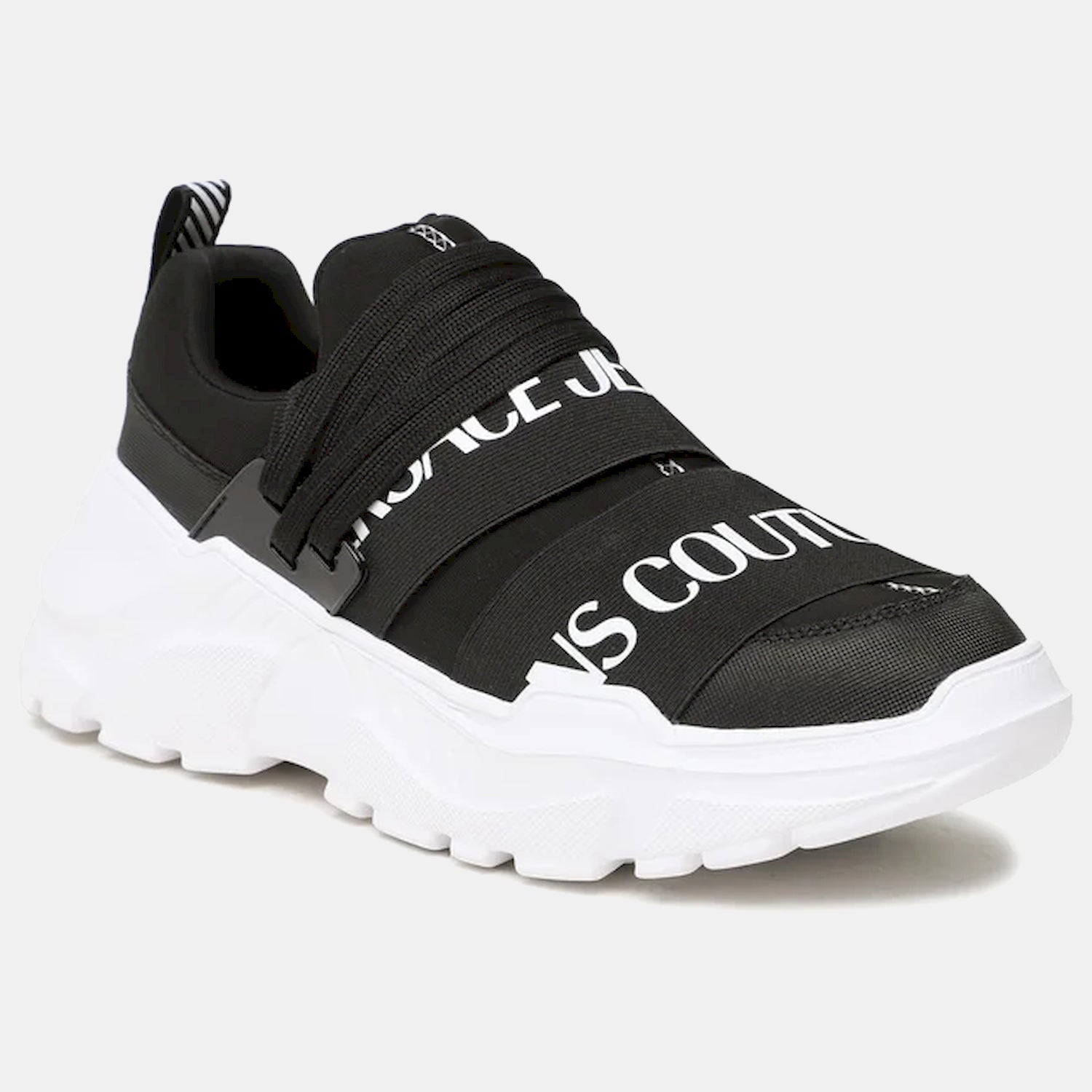 Versace Sapatilhas Sneakers Shoes 74ya3sc6 Black Preto_shot5