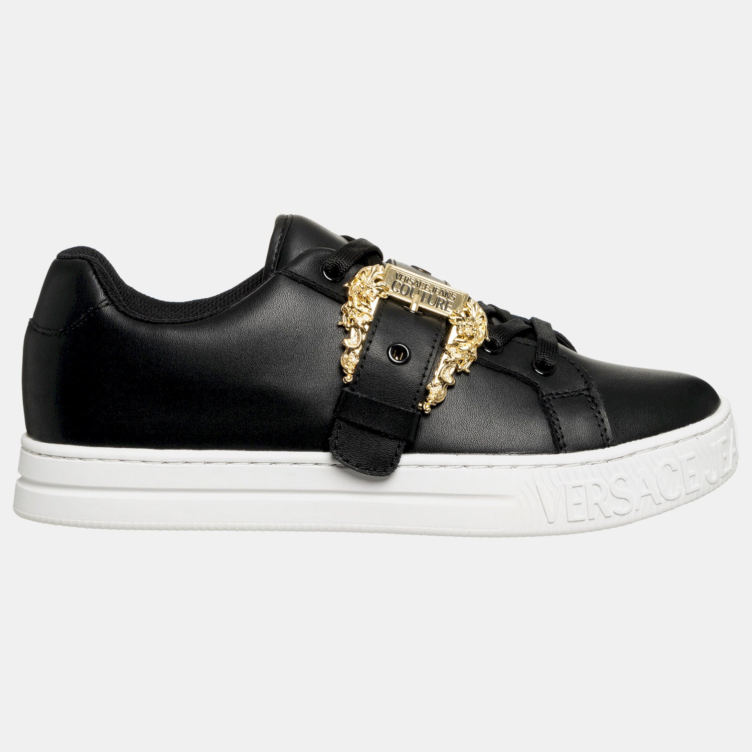 Versace Sapatilhas Sneakers Shoes 75va3sk9 Black Preto_shot1
