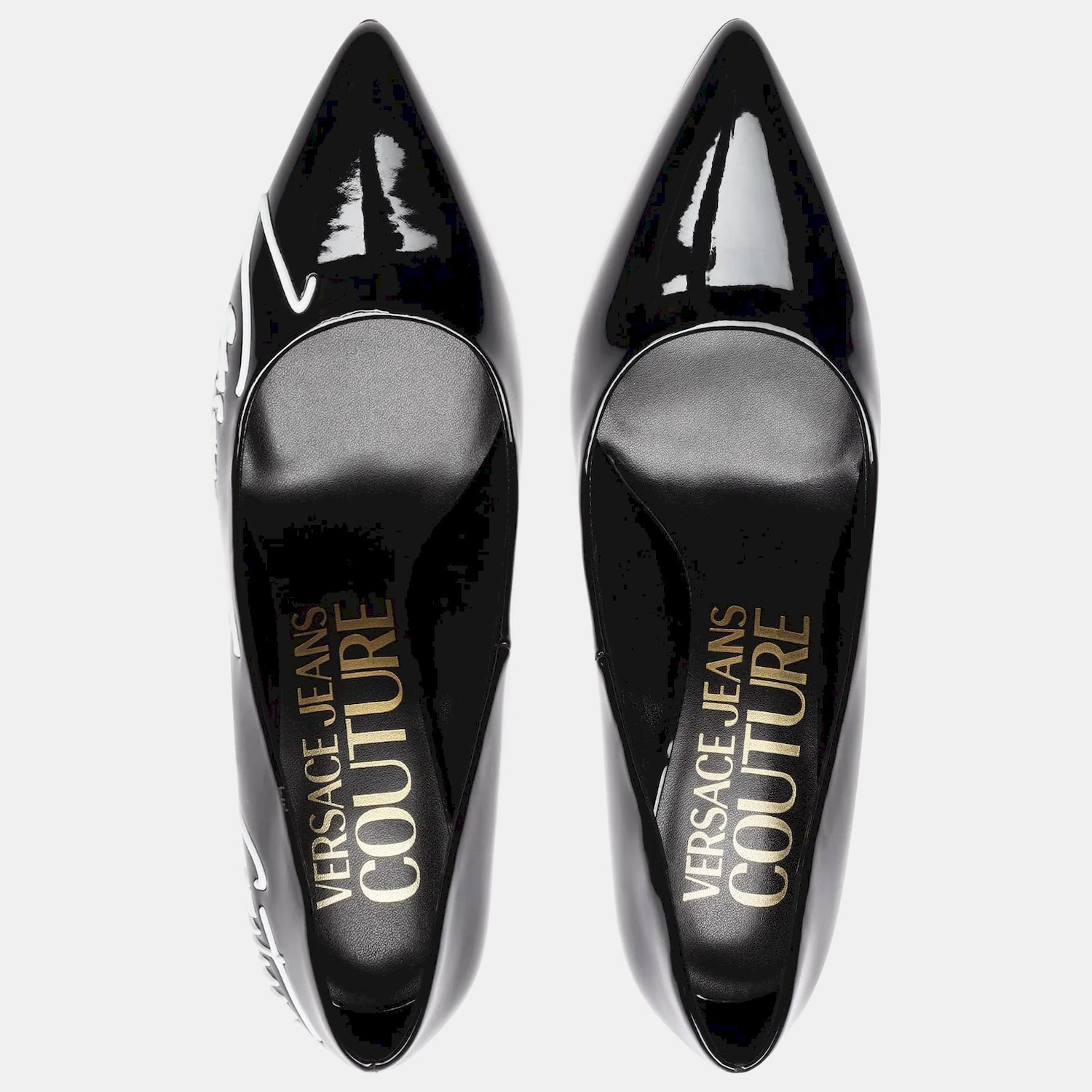 Versace Sapatos Shoes 75va3s50 Black Preto_shot4
