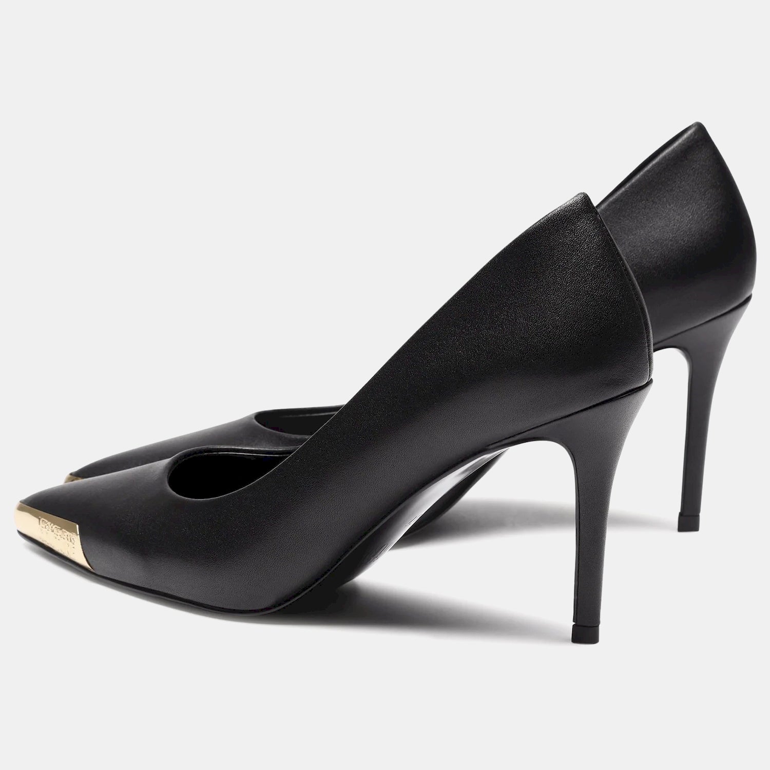 Versace Sapatos Shoes 75va3s50 Blk Gold Preto Ouro_shot2