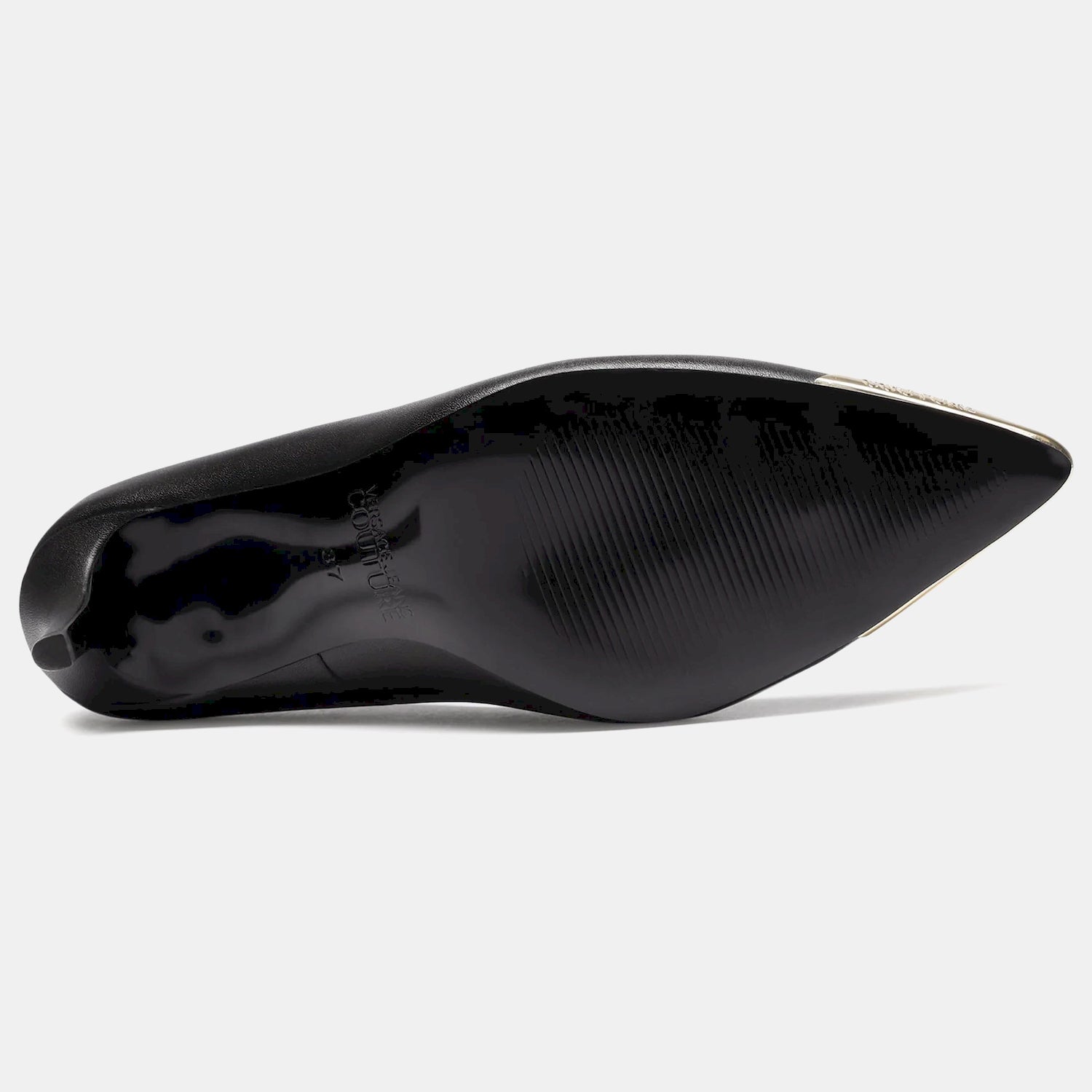 Versace Sapatos Shoes 75va3s50 Blk Gold Preto Ouro_shot3