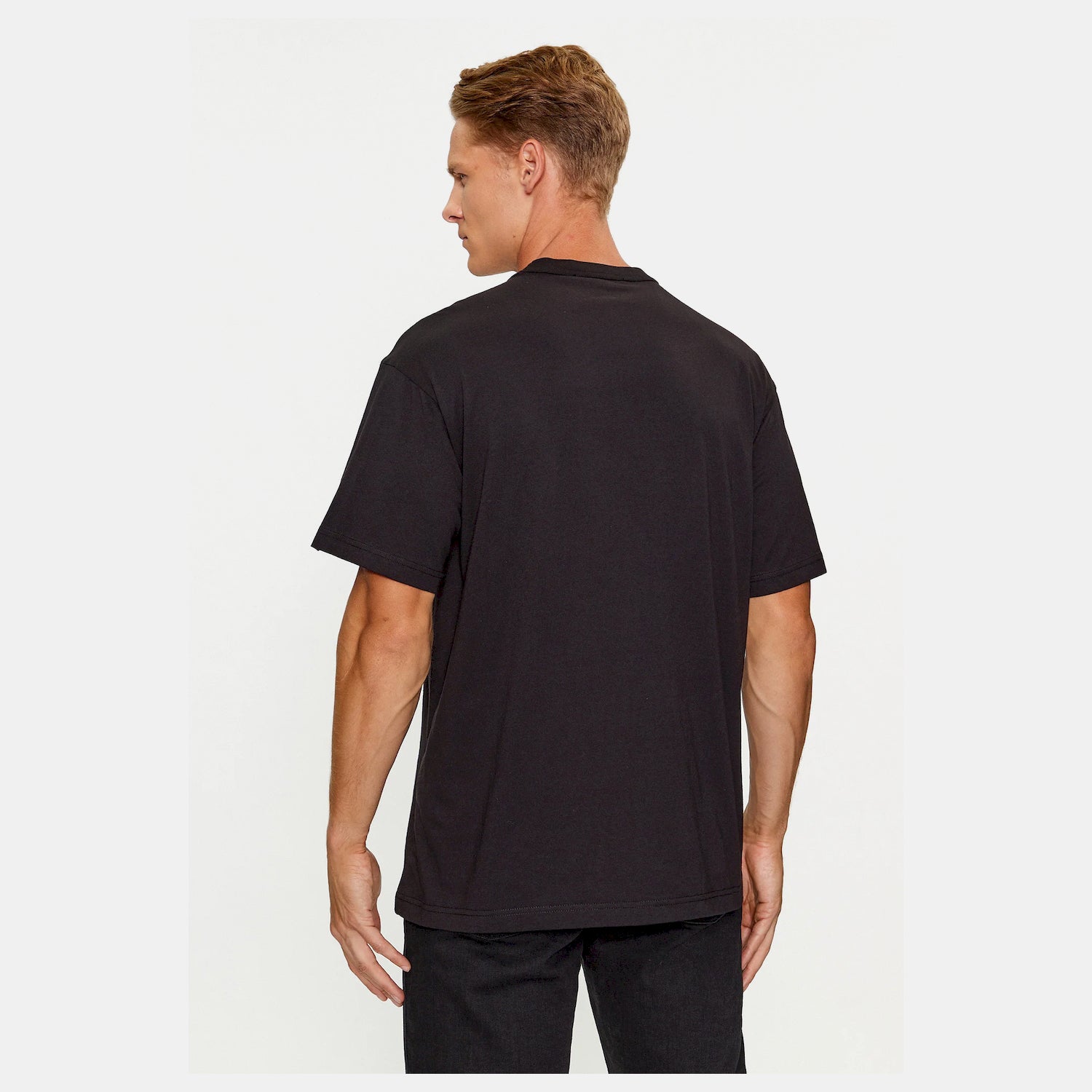 Versace T Shirt 75gaht05 Blk Gold Preto Ouro_shot2