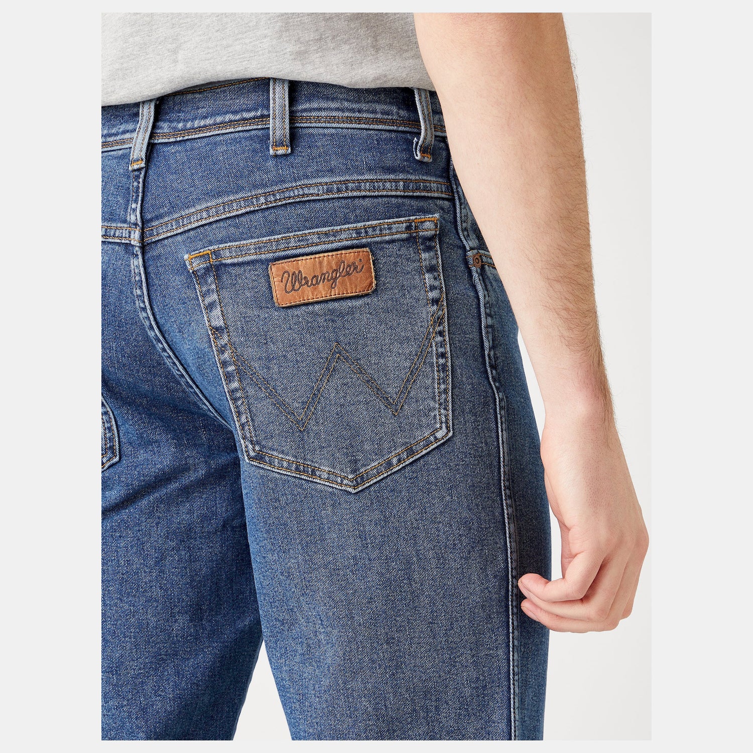 Wrangler Calcas Trousers W12s33010 Stone Stone_shot3