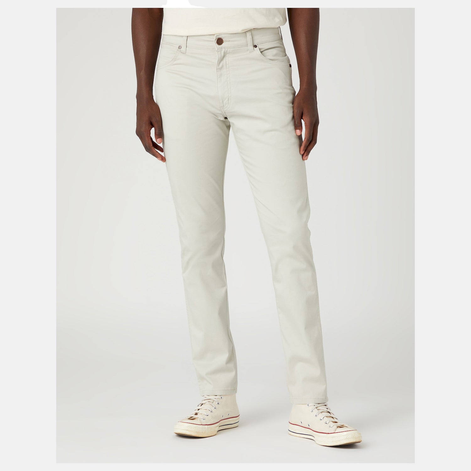Wrangler Calcas Trousers W18sea Offwhite Branco_shot1