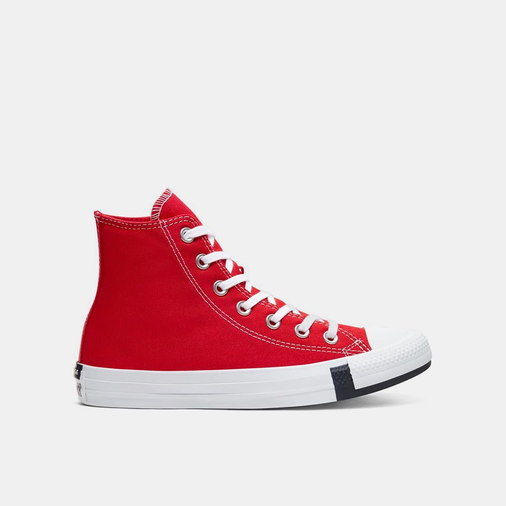 All Star Converse Botas Boots 166736c Red Multi Vermelho Multicolor Shot2