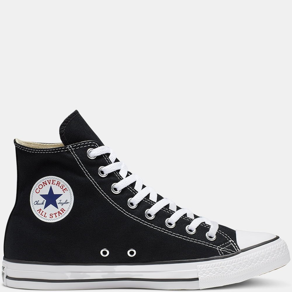 Black and white converse clearance boots