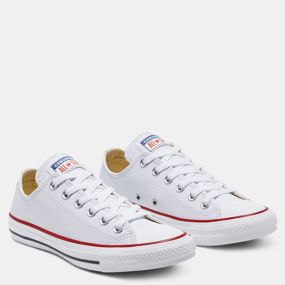 All Star Converse Sapatilhas Sneakers Shoes 132173c White Branco Shot2
