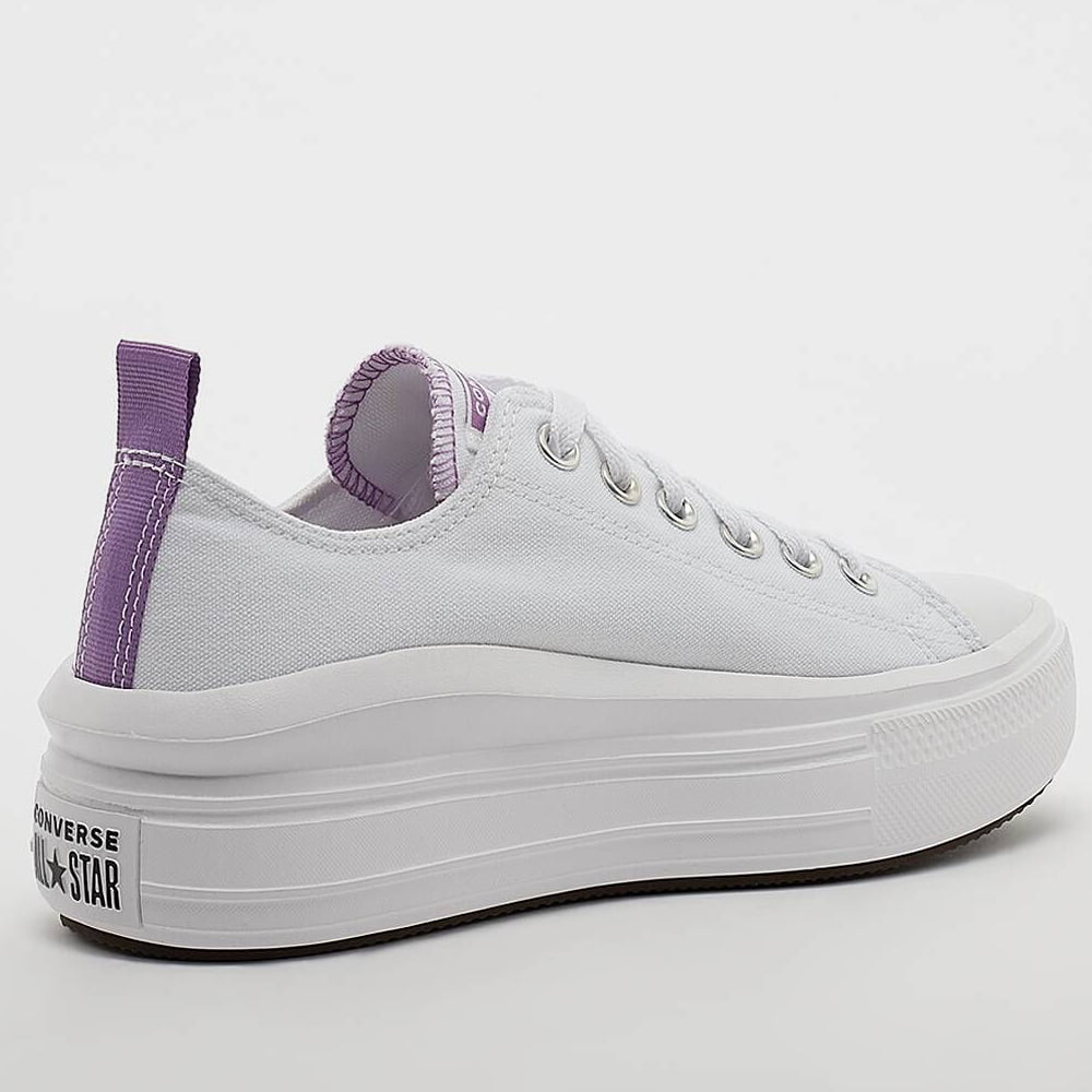 All Star Converse Sapatilhas Sneakers Shoes 271717c White Lila Branco Lilac Shot13