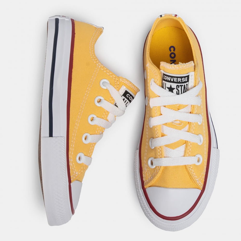 All Star Converse Sapatilhas Sneakers Shoes 666820c Yellow Amarelo Shot4