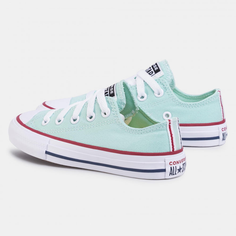 All Star Converse Sapatilhas Sneakers Shoes 666821c Aqua Aqua Shot3