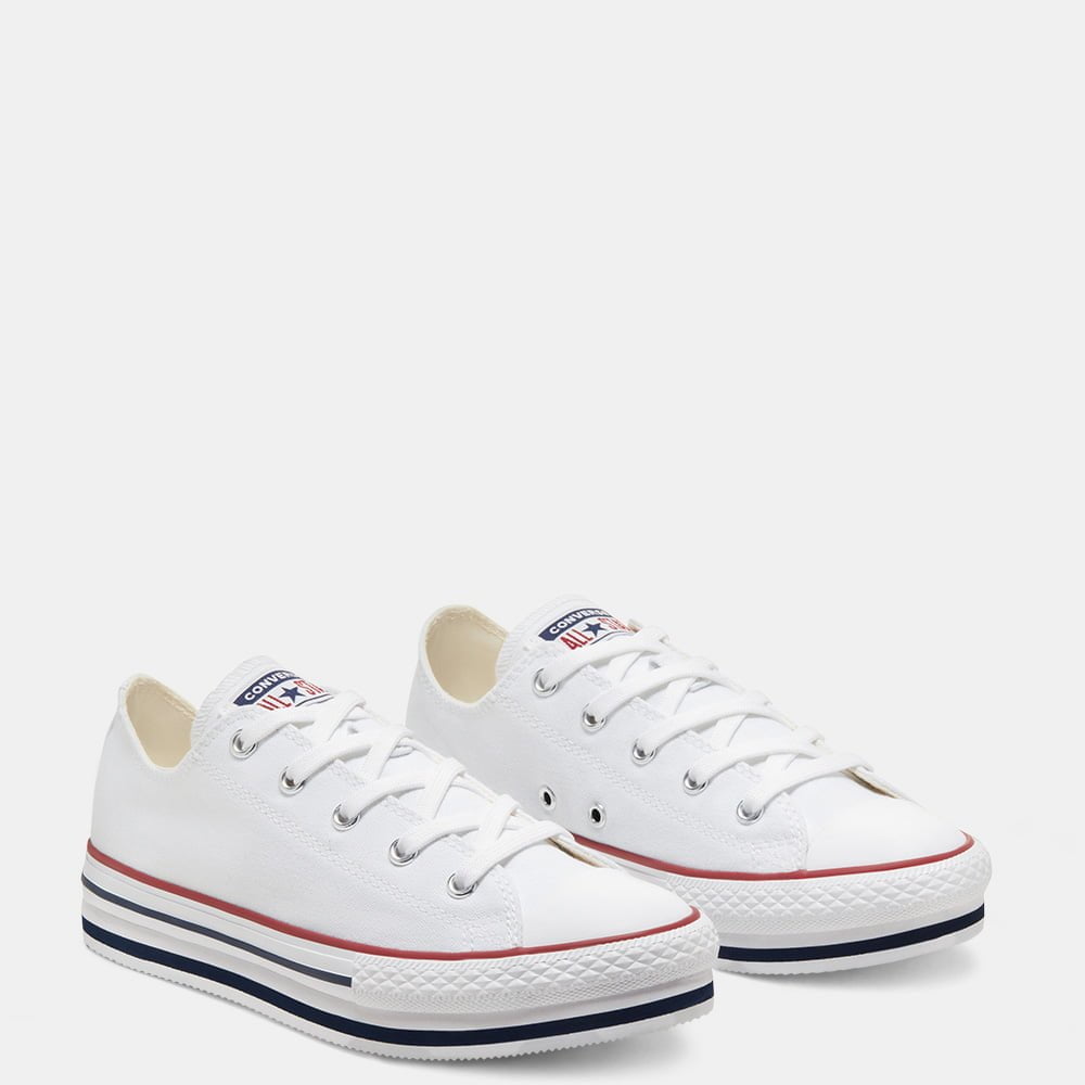 All Star Converse Sapatilhas Sneakers Shoes 668028c White Branco Shot2