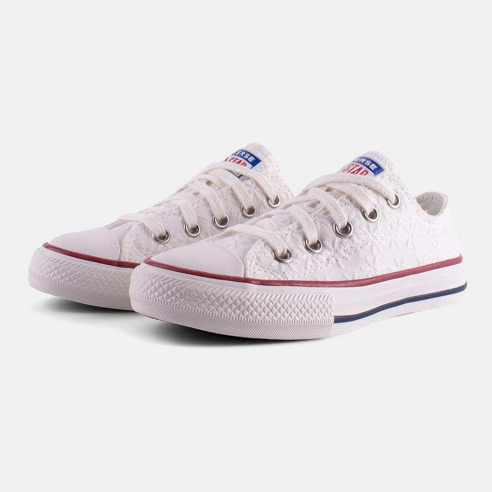 All Star Converse Sapatilhas Sneakers Shoes 668031c White Branco Shot2