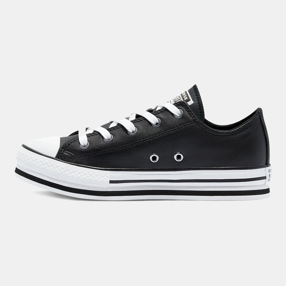 All Star Converse Sapatilhas Sneakers Shoes 669710c Black Preto Shot2