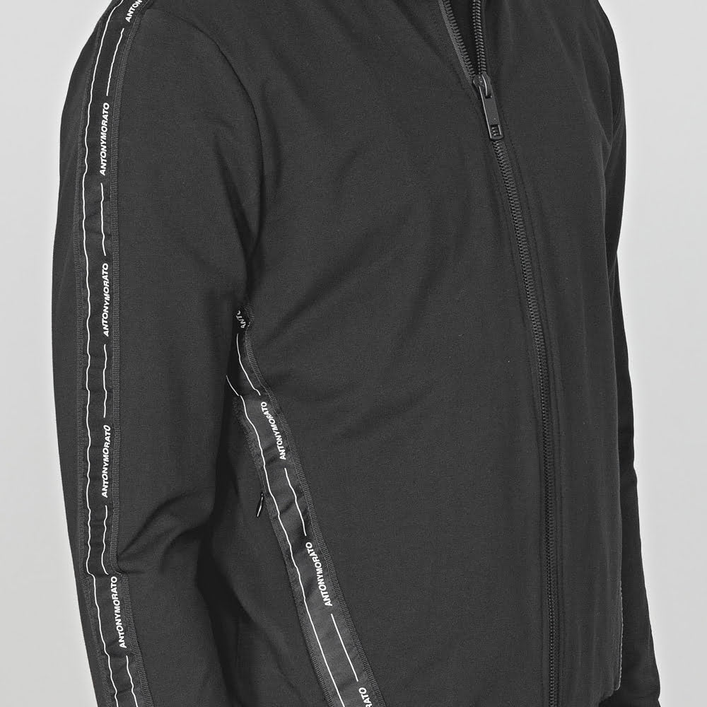 Antony Morato Blusão Jackets Mmfl00687 Black Tela Preto Shot7