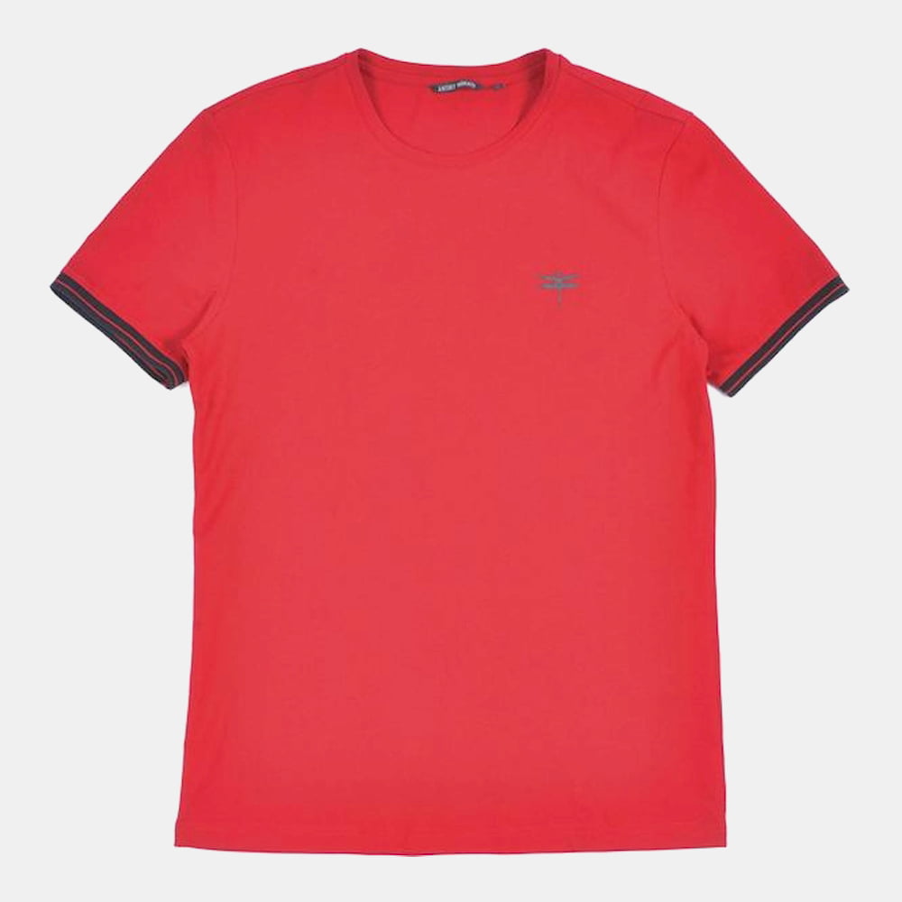 Antony Morato T Shirt Mmks01623 Red Vermelho Shot2