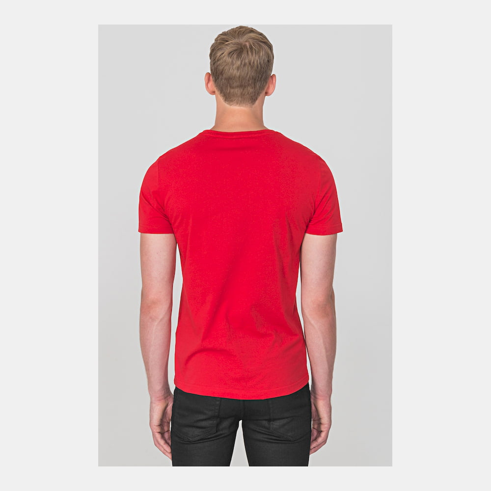 Antony Morato T Shirt Mmks01733 Red Vermelho Shot4