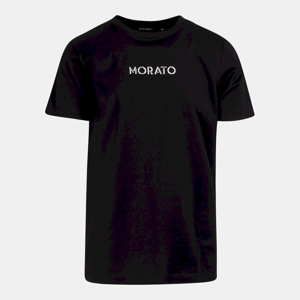 Antony Morato T Shirt Mmks01818 Black Preto Shot1