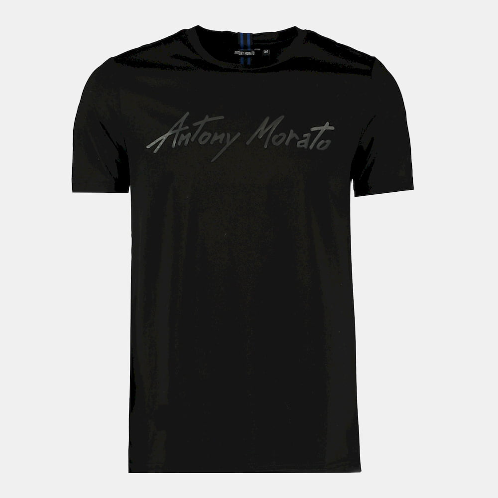 Antony Morato T Shirt Mmks01858 Black Preto Shot2