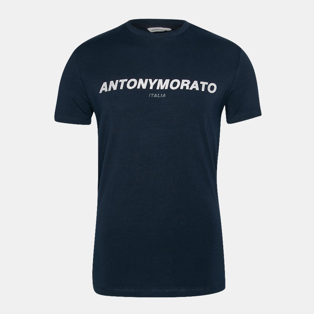 Antony Morato T Shirt Mmks01931 Blue Azul Shot3