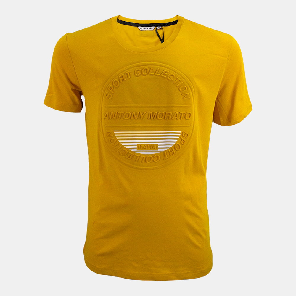 Antony Morato T Shirt Mmks01991 Yellow Amarelo Shot2