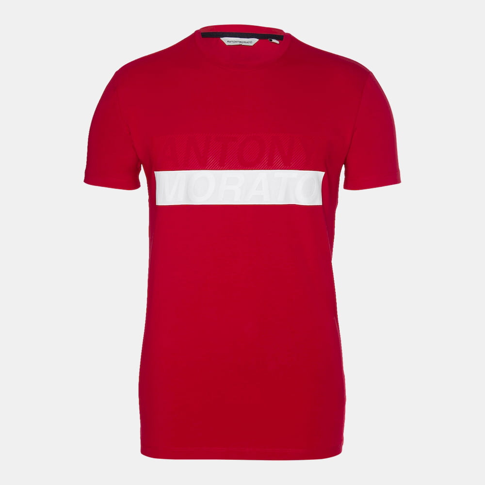 Antony Morato T Shirt Mmks02000 Red Vermelho Shot2