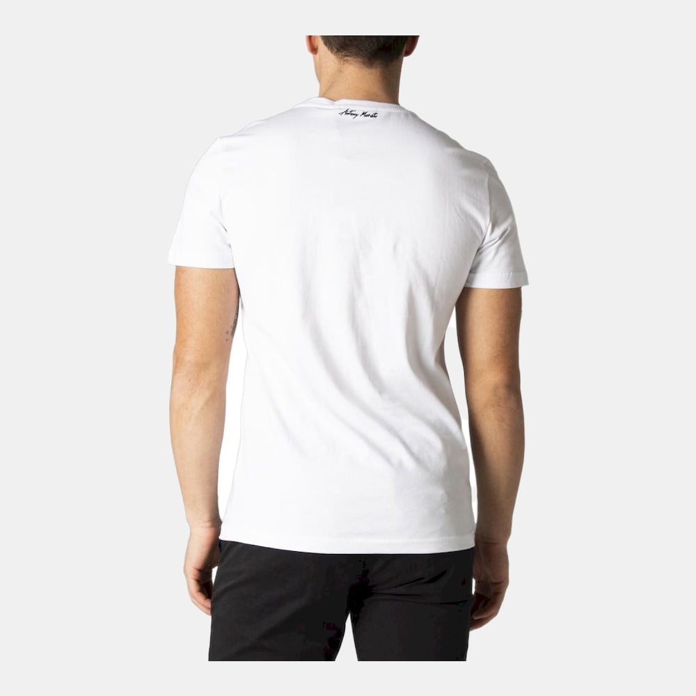 Antony Morato T Shirt Mmks02168 White Branco Shot4