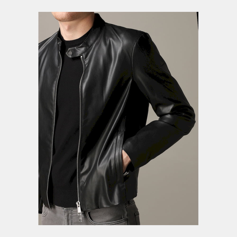 Armani exchange store leather jackets