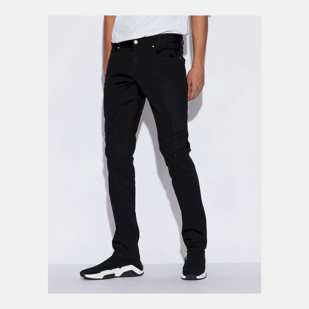 Armani Calças Trousers Zj14 Z1aaz Black Preto Shot6