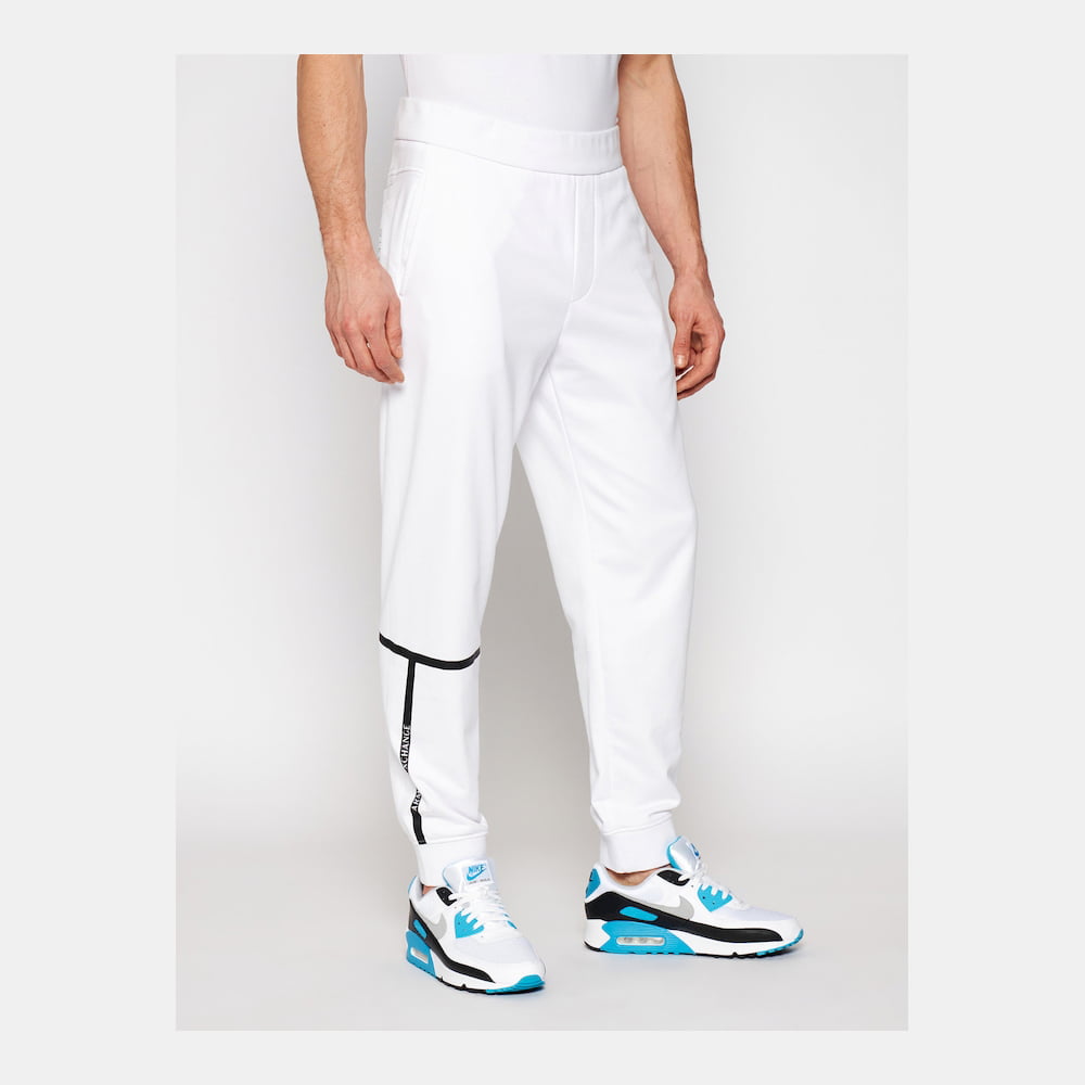 Armani Calças Trousers Zpfe Zj9fz White Branco Shot6