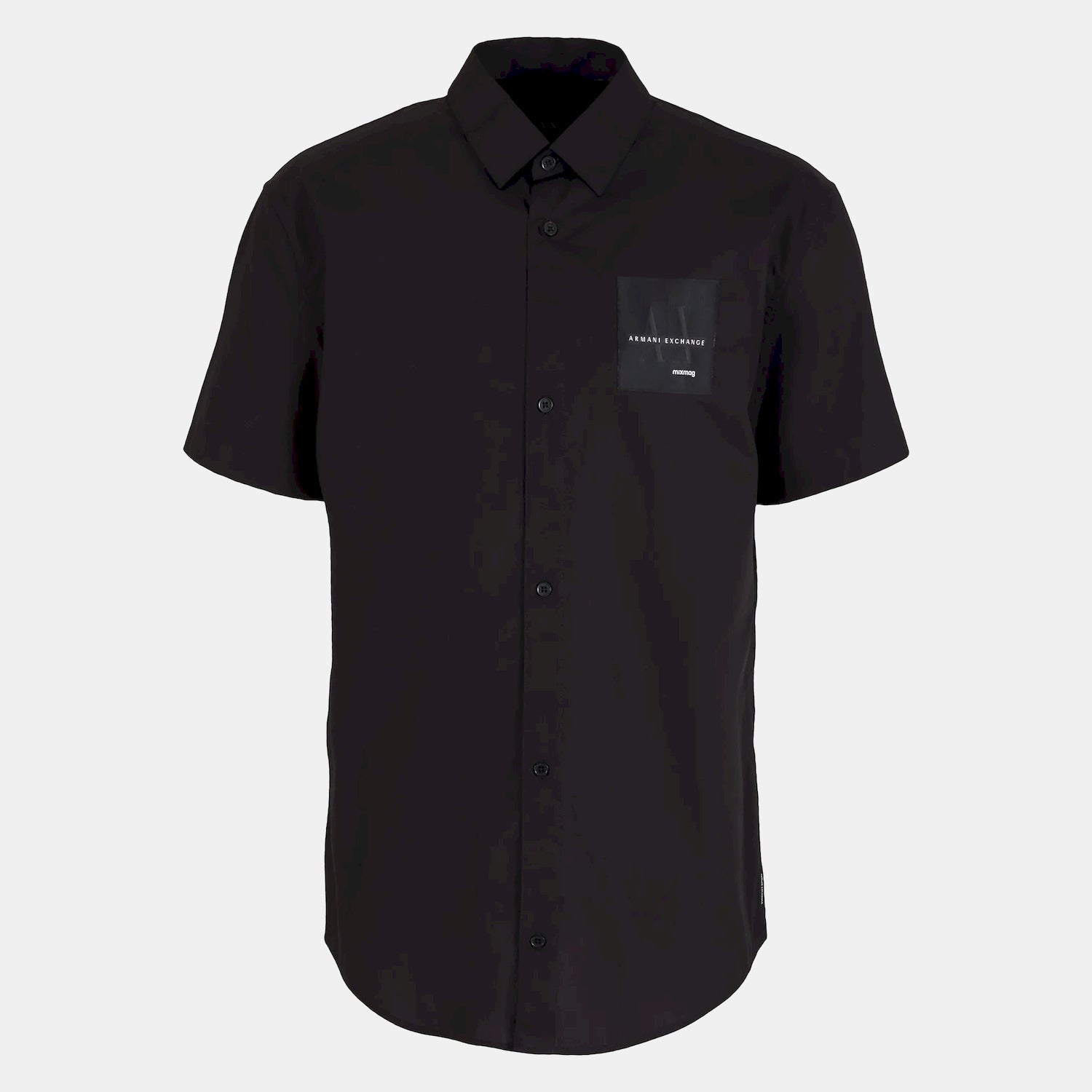 Armani Camisa  Shirt 3dzc27 Znxlz Black Preto_shot4