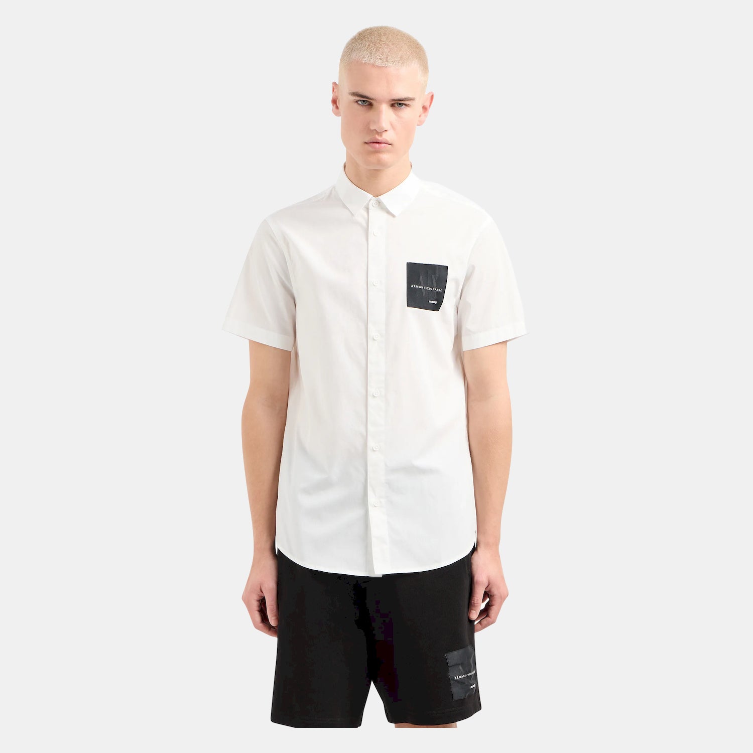 Armani Camisa  Shirt 3dzc27 Znxlz White Branco_shot5