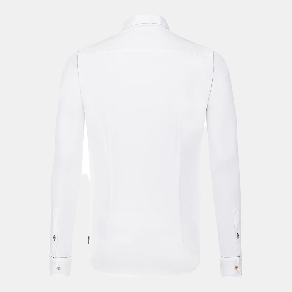 Armani Camisa Shirt 6c44 6n2vz White Branco Shot4