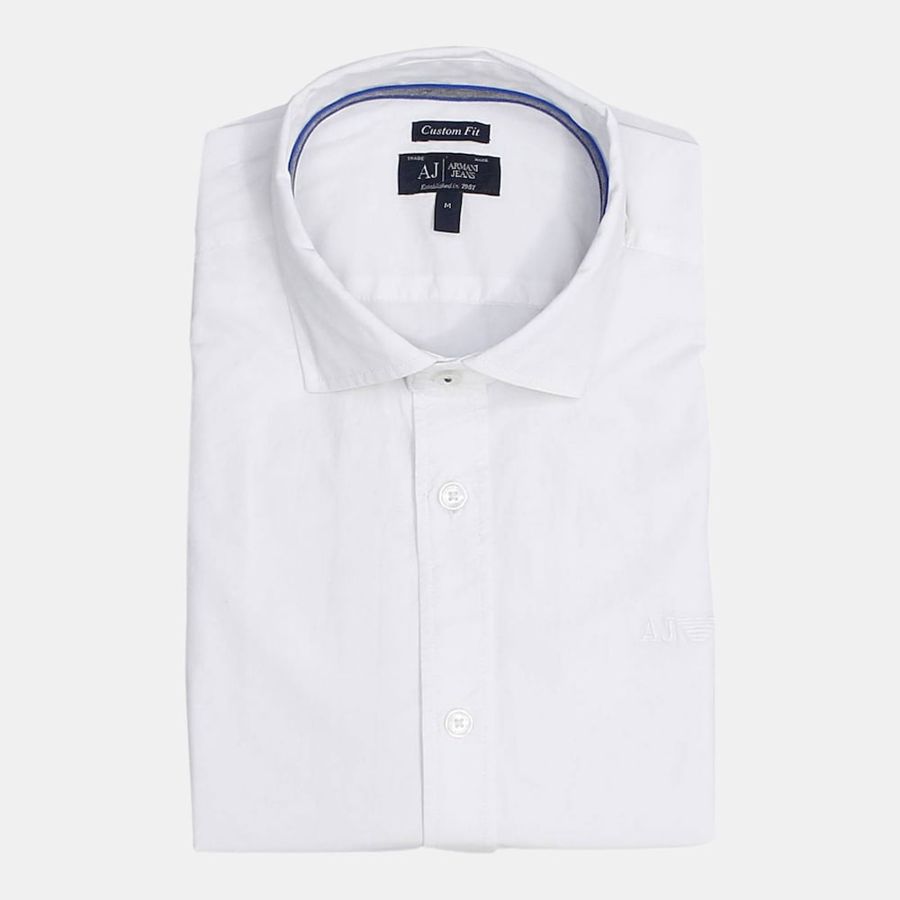 Armani Camisa Shirt B6c74 Na White Branco Shot2