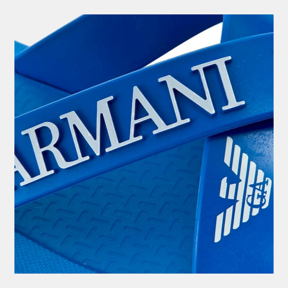 Armani Chinelos Slippers 06597 69 Royal Blue Azul Royal Shot12