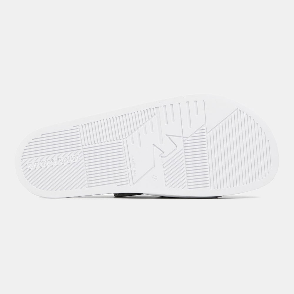 Armani Chinelos Slippers P103 Xl792 White Branco Shot8