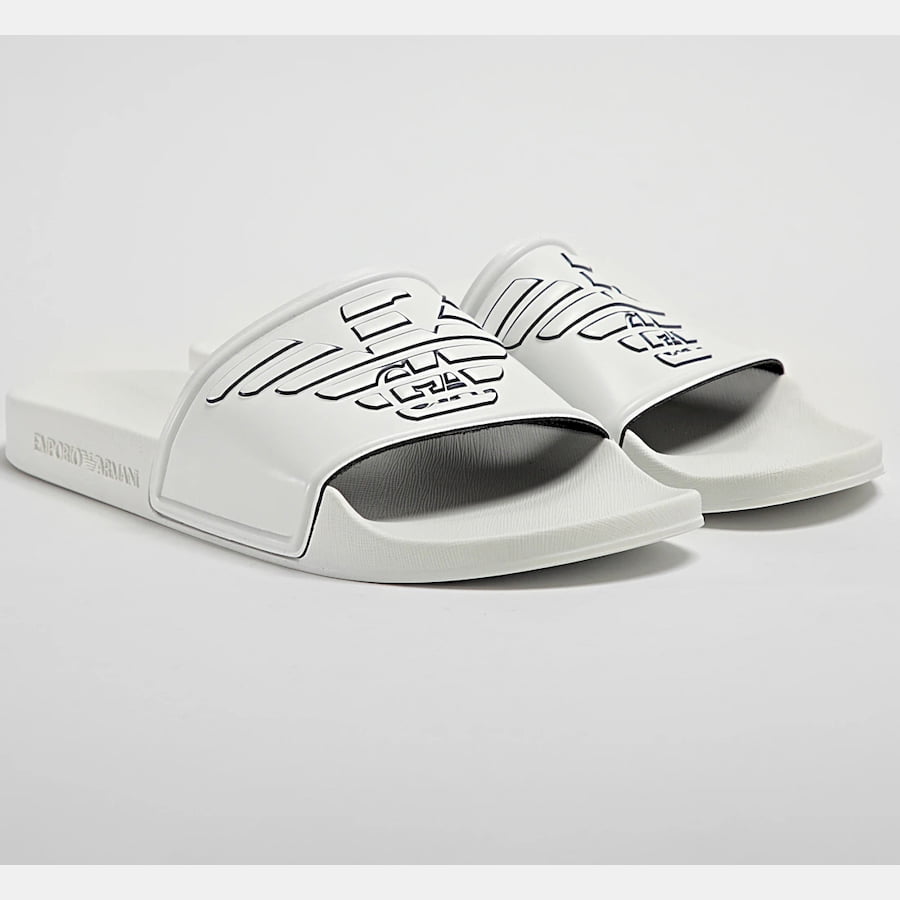 Armani Chinelos Slippers Ps01 Xn129 White Branco1 Resultado