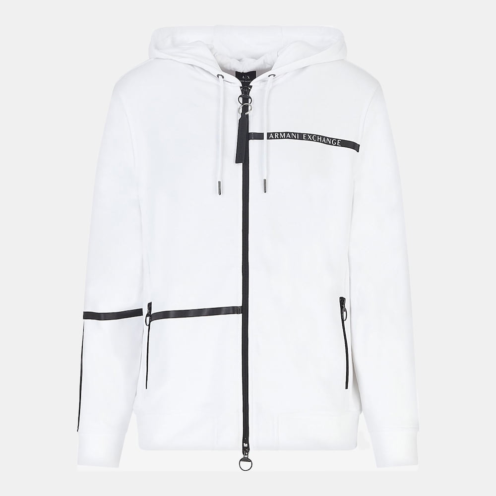 Armani Exchange Blusão Jackets Zmfd Zj9fz White Branco Shot2