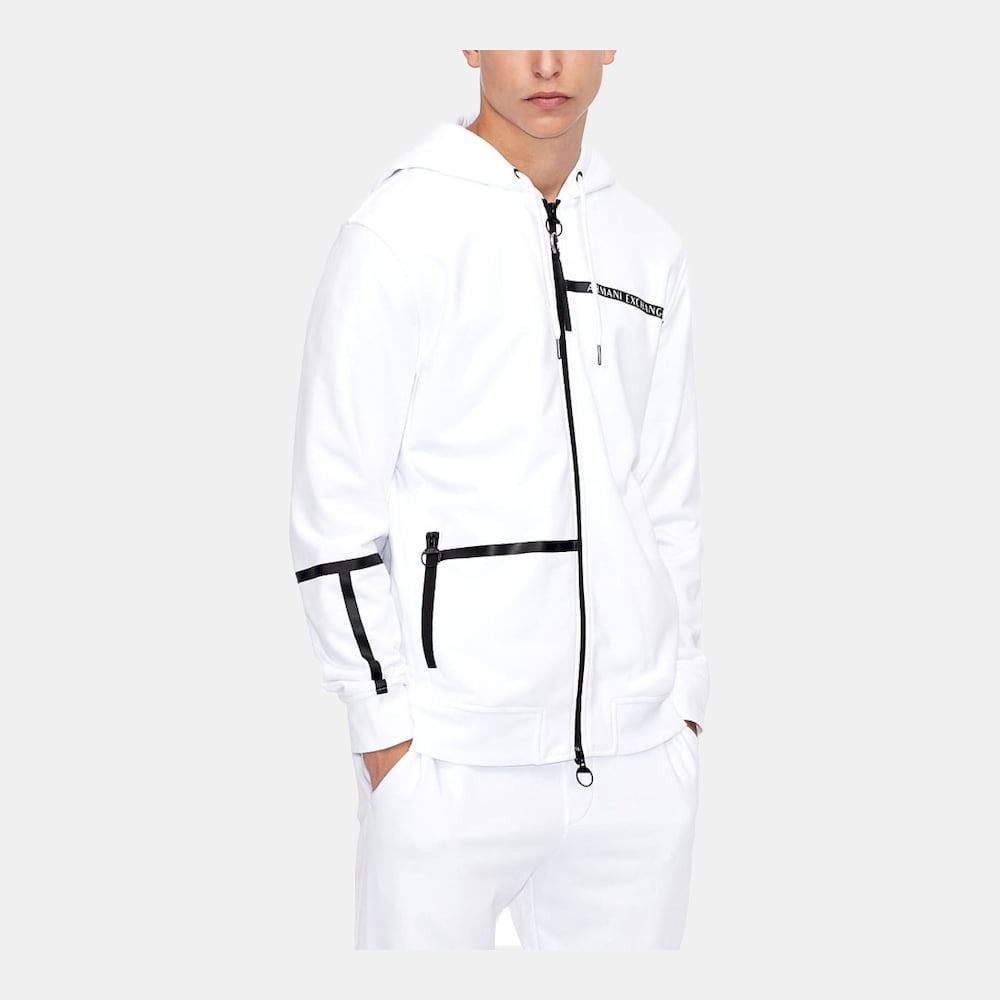 Armani Exchange Blusão Jackets Zmfd Zj9fz White Branco Shot4